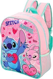 Kids Character Standard STITCH Backpack – Durable, Lightweight & Fun – Perfect for School, Travel & Everyday Use ANGEL GIRLS