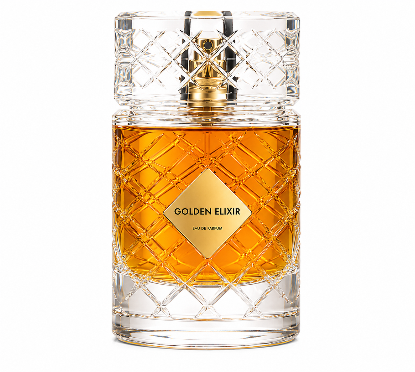 Riiffs Golden Elixir Luxury Arabic Perfume 100ml – Long Lasting Oud & Amber Fragrance for Women