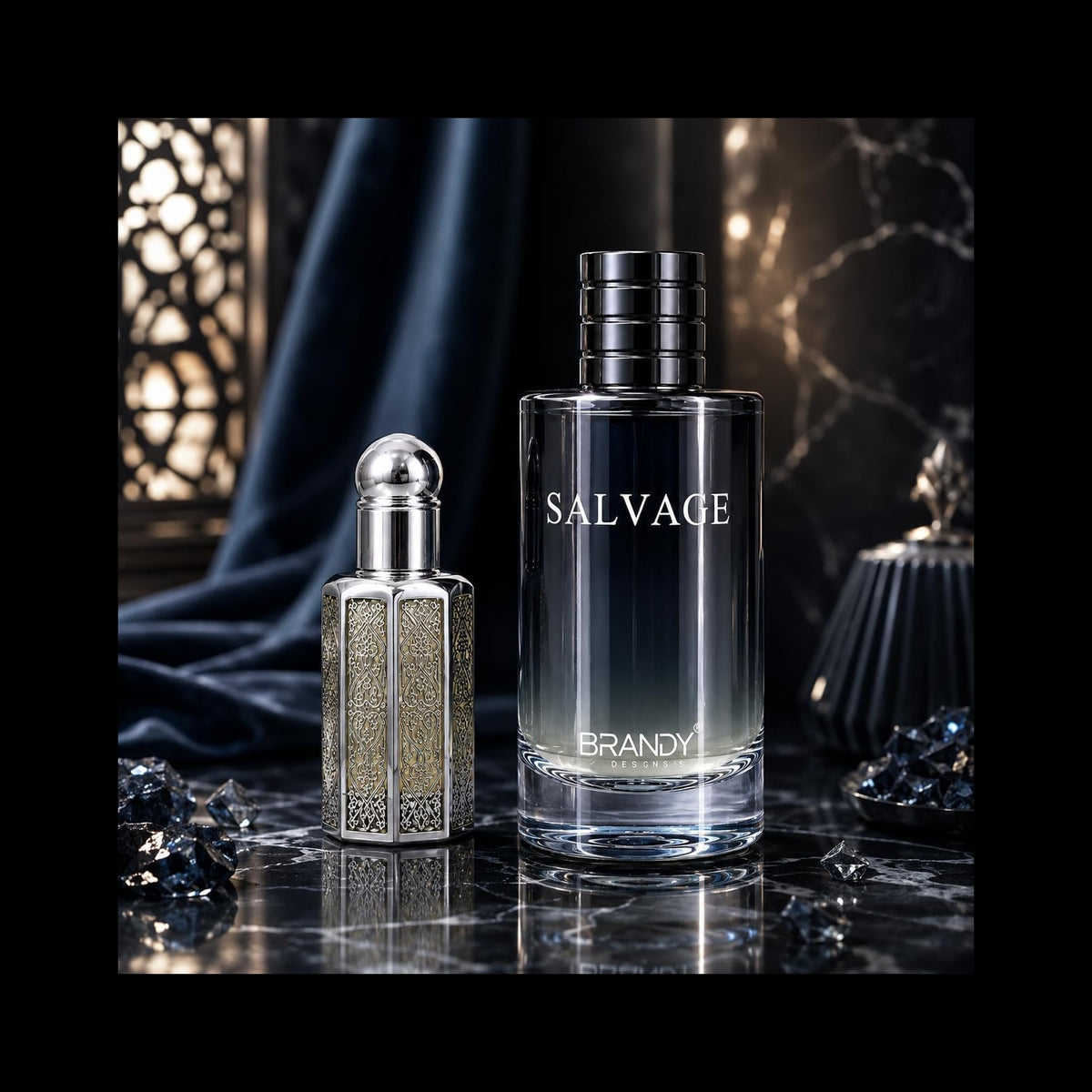 Salvage fragrance gift set lifestyle image