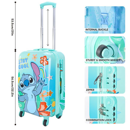 Lilo & Stitch Hard Shell Trolley Suitcase 57 x 39 x 22cm