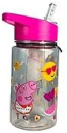 Kids Character Water Bottle 450ml – BPA Free Leak-Proof Reusable Drink Bottle for School, Sports & Travel – Lightweight Cartoon Water Bottle for Boys & Girls (BPP)