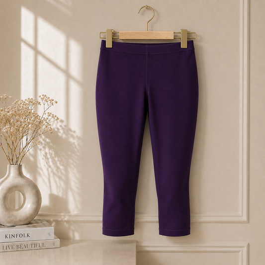 Summer Styles: Cropped 3/4 Leggings - Capri Length Stretchy Pants for Women