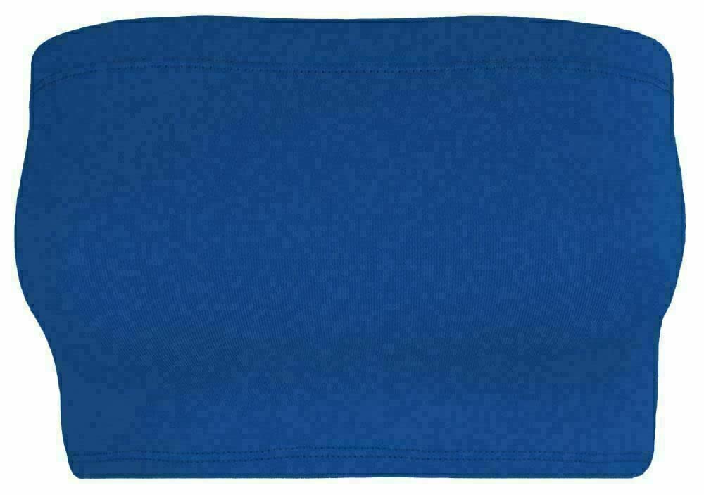 Women Bandeau Bra Crop - Comfortable Strapless Boob Tube for Girls, Women - Sexy Stretchy Wrapped Breast Bra