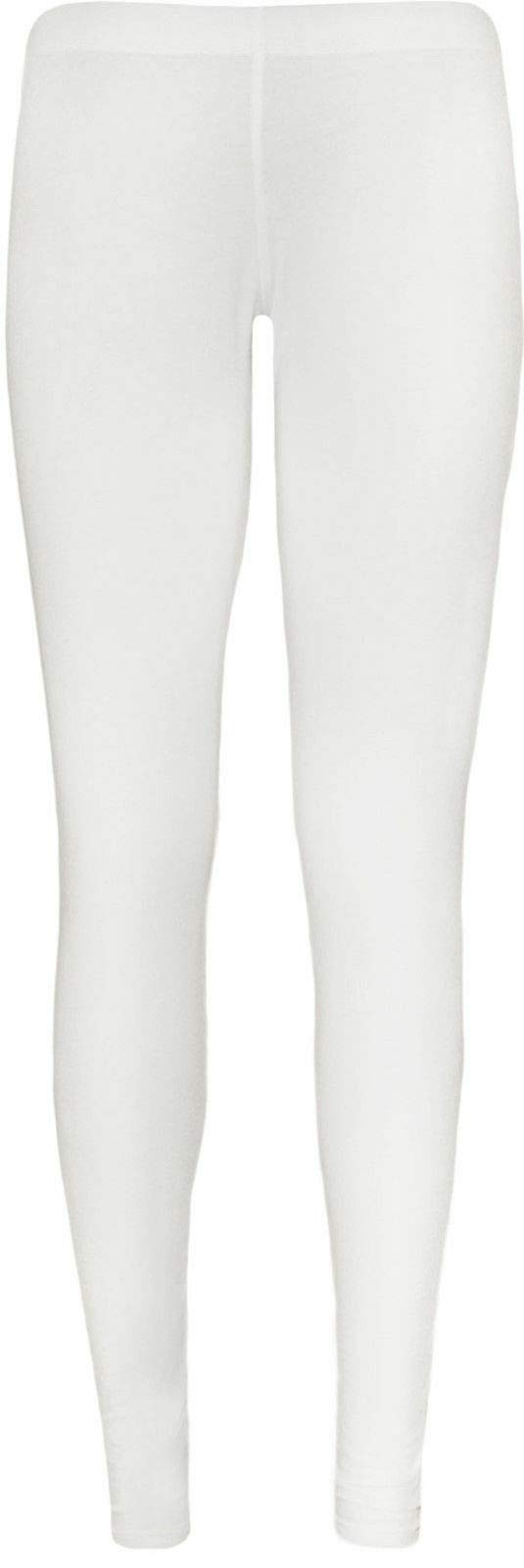 Women’s Full Length Black Leggings – High Waist Stretch Skinny Fit Cotton Ankle Leggings