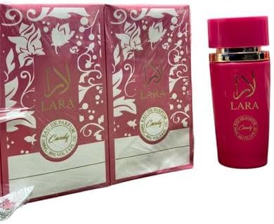 LARA Luxury Arabic Perfume for Women 100ml Eau de Parfum – Long Lasting Oud Amber Floral Fragrance – Middle Eastern Designer Scent for Her (Lara Hot Pink)