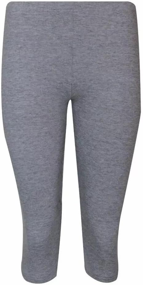 Summer Styles: Cropped 3/4 Leggings - Capri Length Stretchy Pants for Women