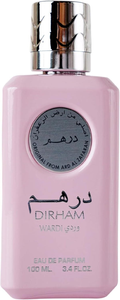 Ard Al Zafaraan Dirham Eau De Parfum – Luxury Long Lasting Arabic Fragrance for Men & Women | Elegant Designer Bottle | Everyday Wear, Special Occasion, Gift Idea (Dirham Gold)