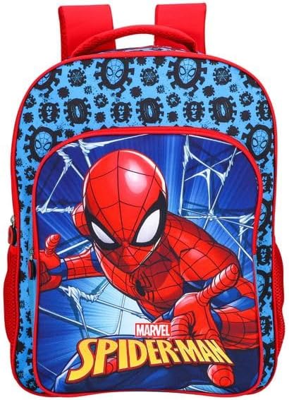 43/45cm Deluxe Kids Backpack - Durable, Lightweight School Bag with Padded Straps & Multiple Pockets - Perfect for Boys & Girls Ages 6-12 (S-Man 43cm)