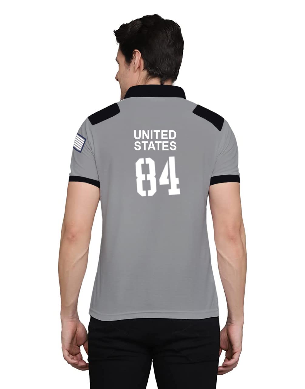 Men’s Polo T Shirt – 100% Cotton Breathable Short Sleeve Casual Polo Shirt for Summer, Office & Everyday Wear