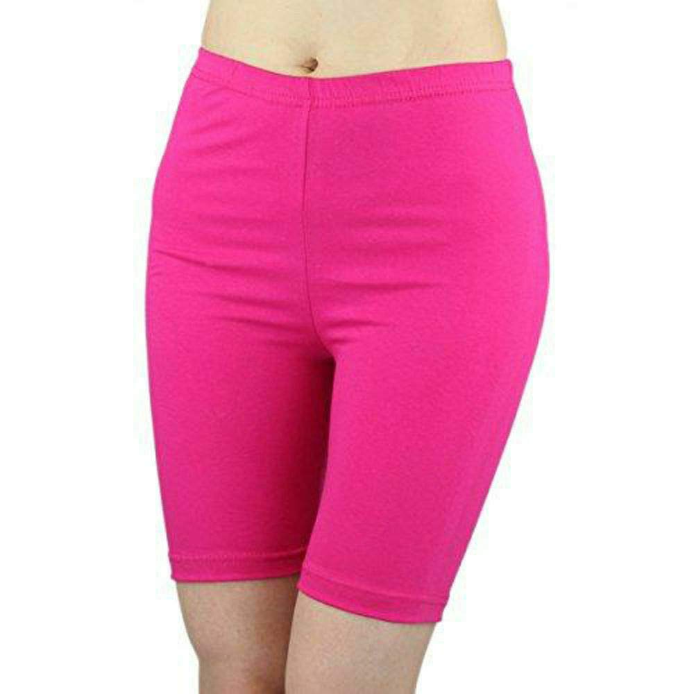 Women’s Cycling Shorts – High Waist Stretch Active Dance & Gym Shorts