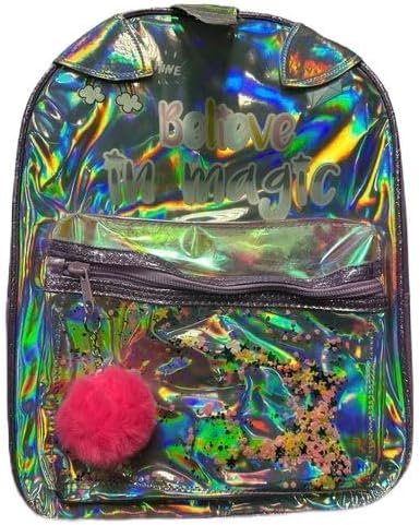 Children Cartoon Official Character Backpack For School - Lightweight Rucksack Travel Backpack Kids - 3D Disney Princess (Princess Vibes) Back Pack
