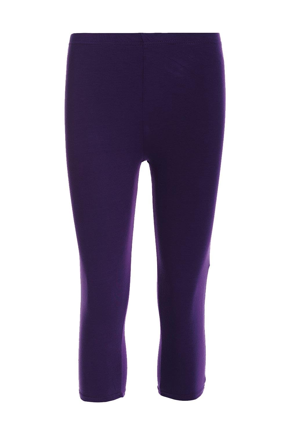 Summer Styles: Cropped 3/4 Leggings - Capri Length Stretchy Pants for Women