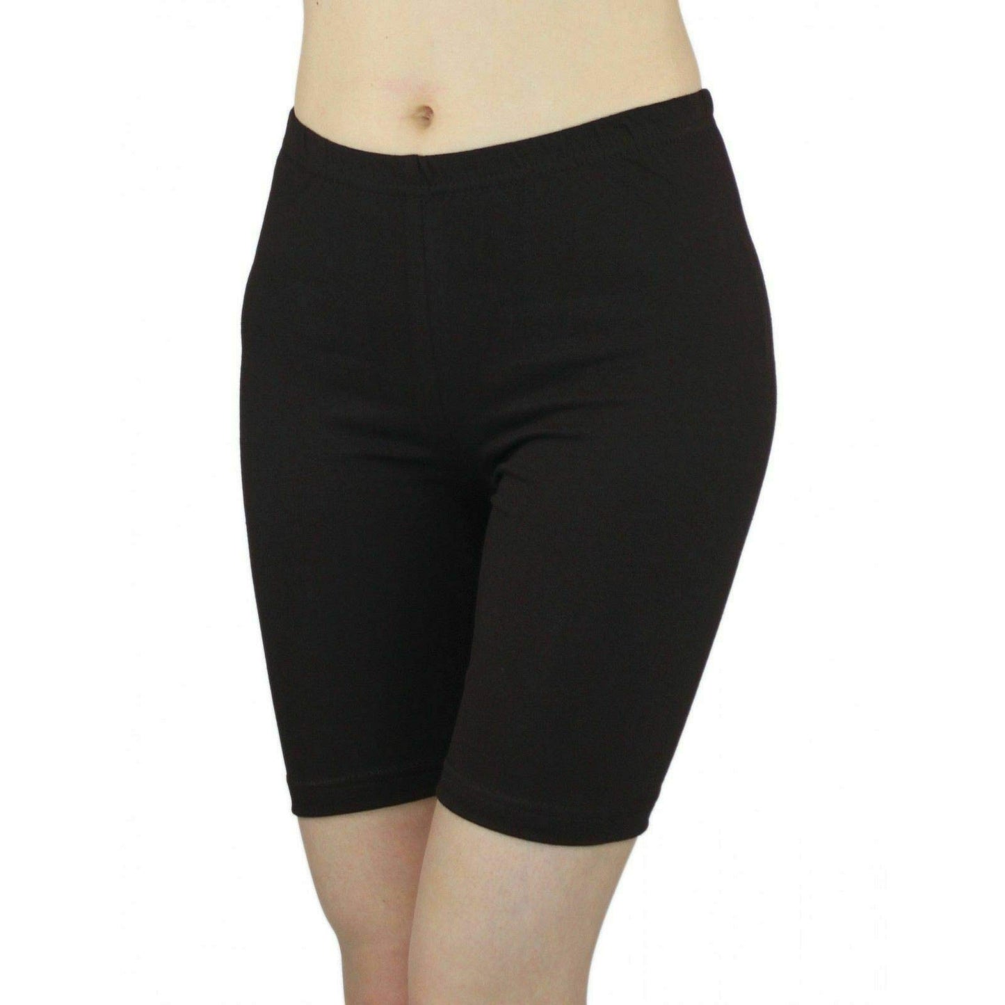 Women’s Cycling Shorts – High Waist Stretch Active Dance & Gym Shorts