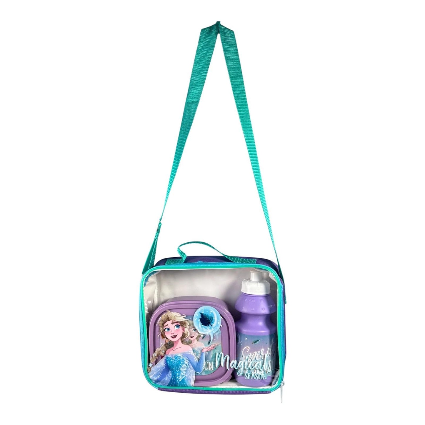 Kids Character 3-Piece Lunch Box Set – Insulated Bag, BPA-Free Water Bottle & Snack Box – Durable & Easy to Clean – Ideal for School, Travel & Daycare (Fun Themes for Boys & Girls) (S-Man)