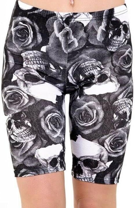 Women’s Cycling Shorts – High Waist Stretch Active Dance & Gym Shorts