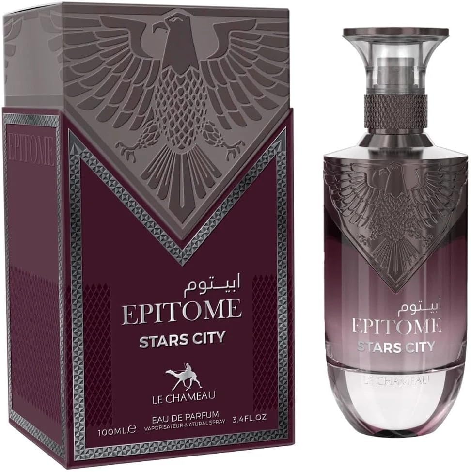 Epitome Stars City – Bold Night-Time Unisex Fragrance | Long-Lasting Warm Spicy & Woody Eau de Parfum | Luxury Scent for Evenings, Parties & Special Occasions