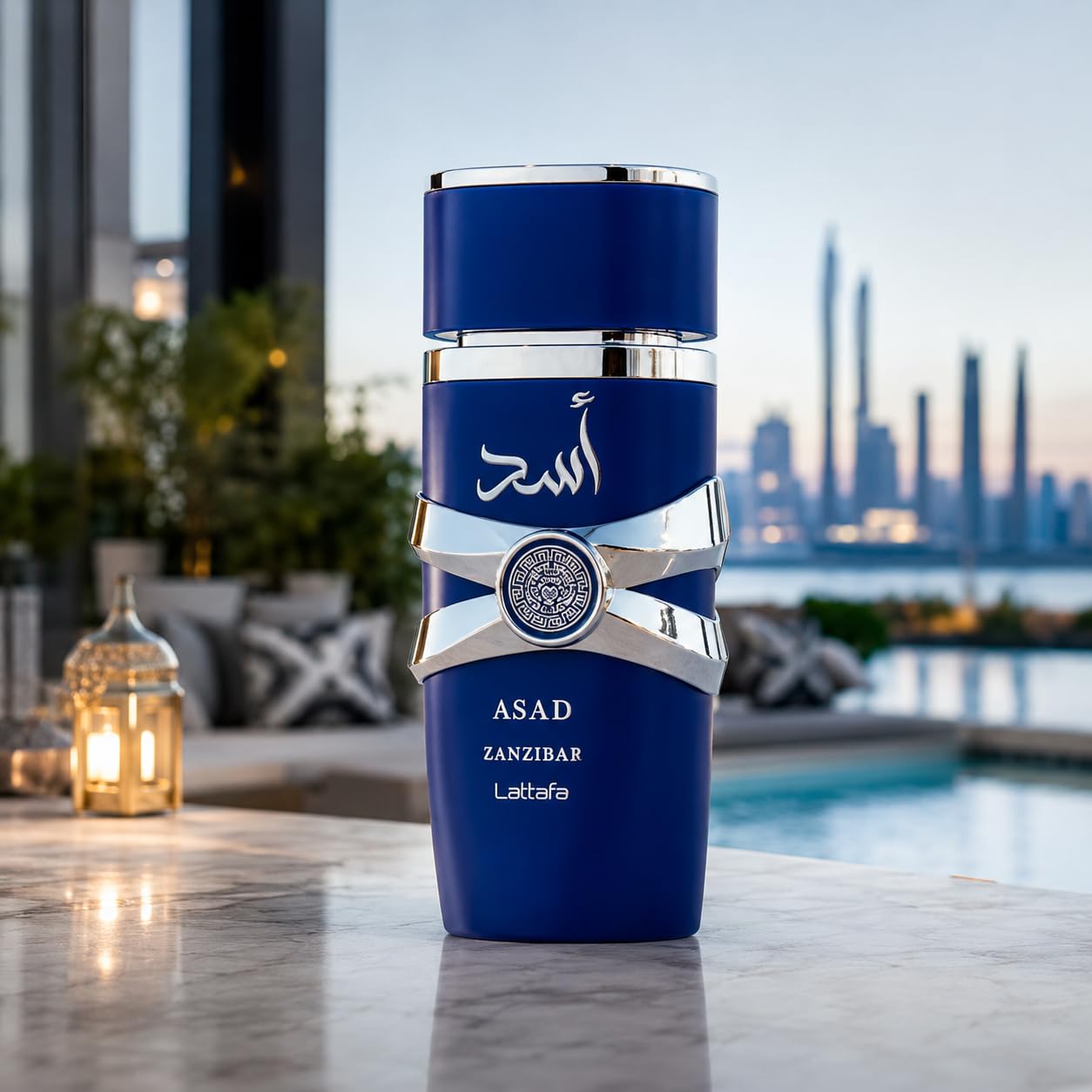 Lattafa Asad Eau de Parfum 100ml – Luxury Arabic Perfume for Men, Long Lasting Spicy Vanilla Amber Fragrance, Strong Projection Designer Style Scent (Asad)