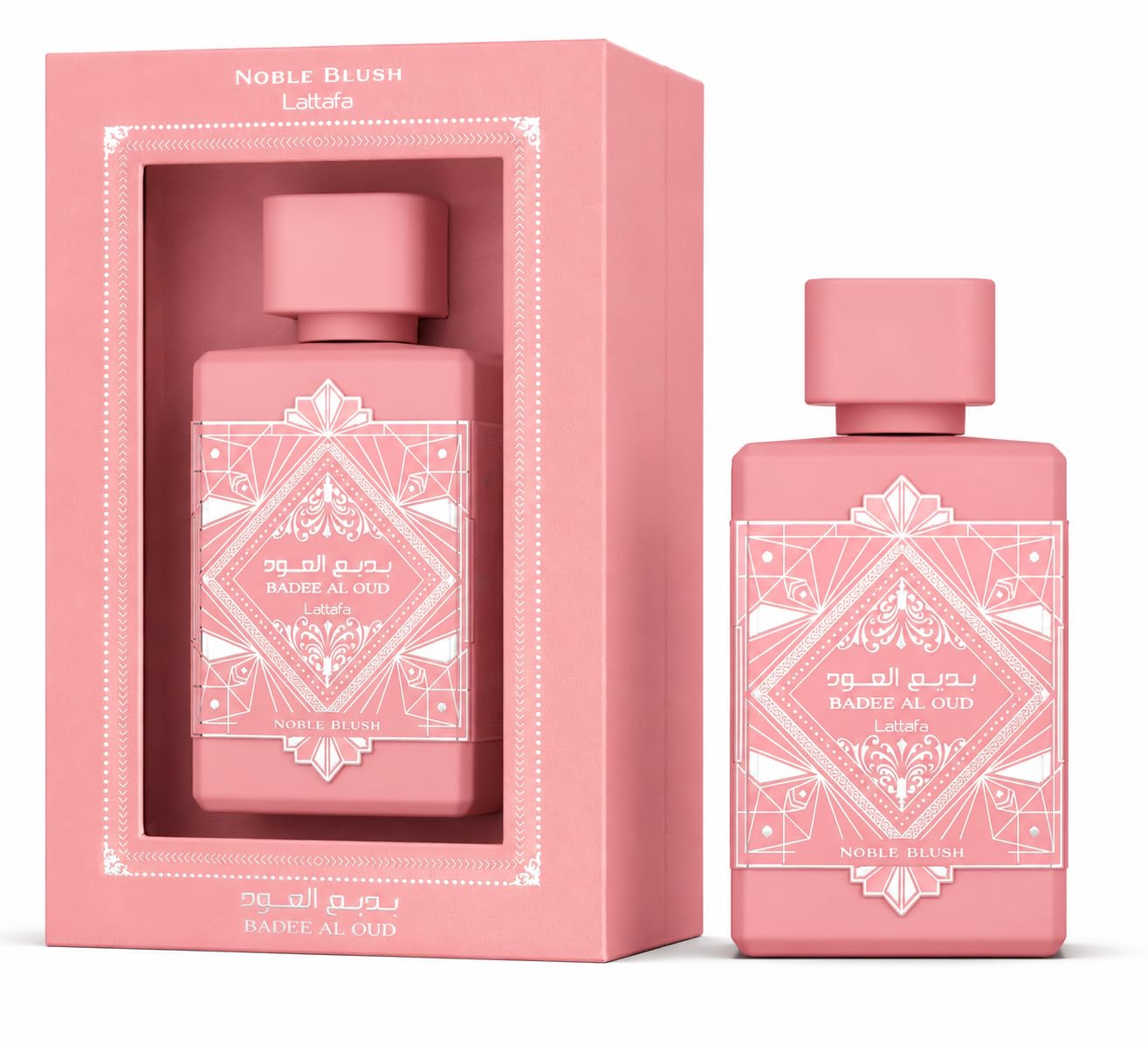 Lattafa Badee Al Oud Eau de Parfum 100ml – Luxury Arabian Oud Perfume for Men & Women, Long Lasting Woody Amber Fragrance, Strong Projection Scent (Amethyst)