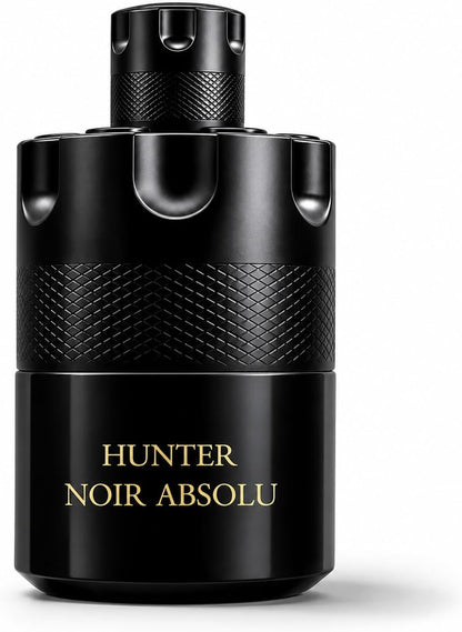 Hunter Noir Absolu Eau de Parfum for Men – Intense Long-Lasting Luxury Fragrance with Woody Amber Notes | Premium Designer Cologne by Fragrance Couture (100ml)