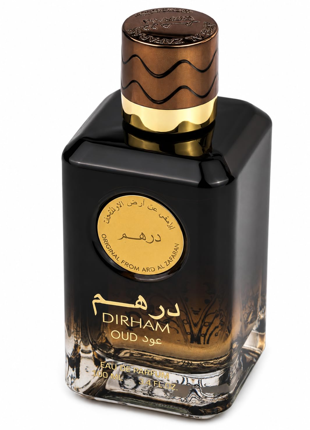 Ard Al Zafaraan Dirham Eau De Parfum – Luxury Long Lasting Arabic Fragrance for Men & Women | Elegant Designer Bottle | Everyday Wear, Special Occasion, Gift Idea (Dirham Gold)