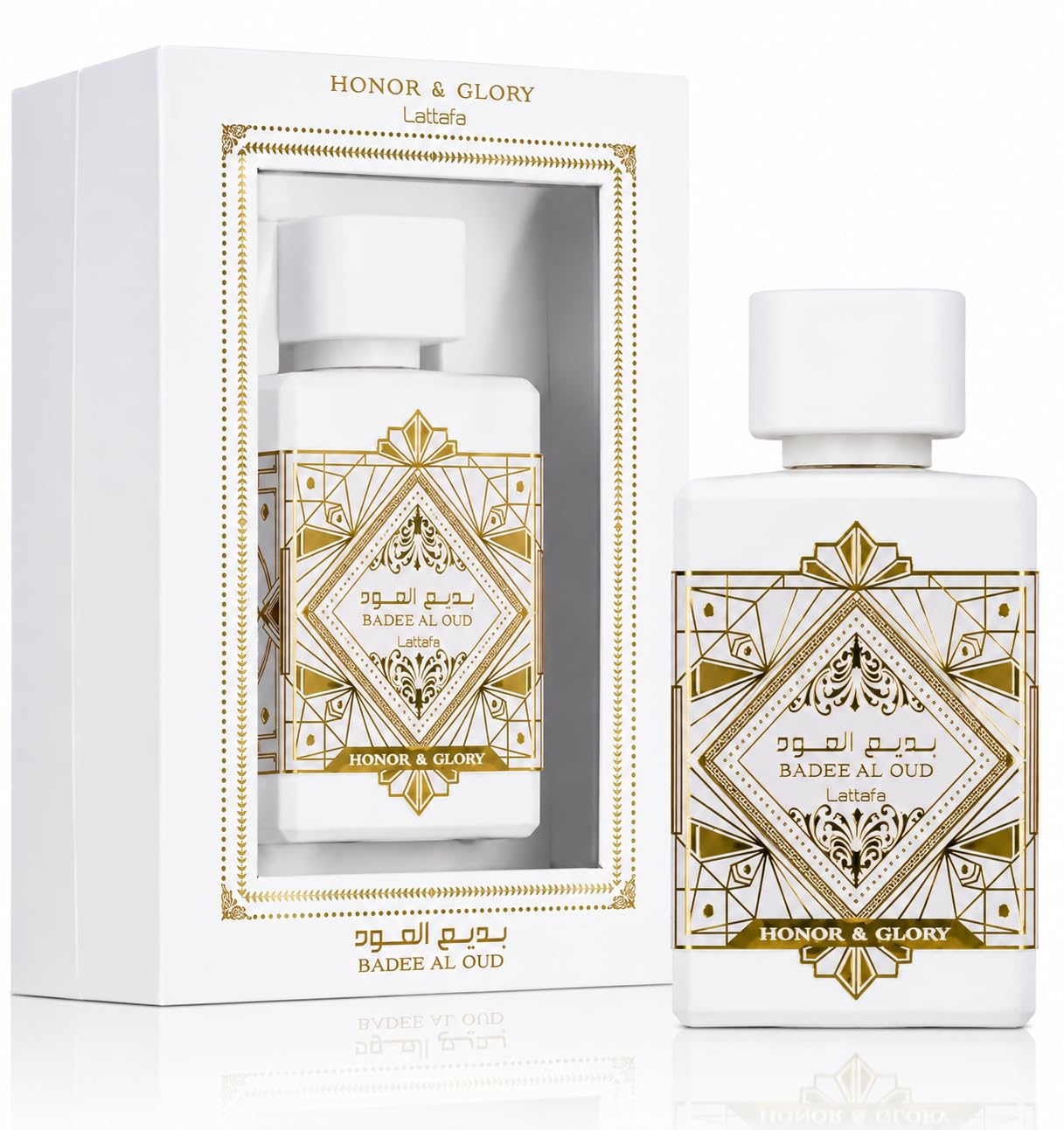 Lattafa Badee Al Oud Eau de Parfum 100ml – Luxury Arabian Oud Perfume for Men & Women, Long Lasting Woody Amber Fragrance, Strong Projection Scent (Amethyst)