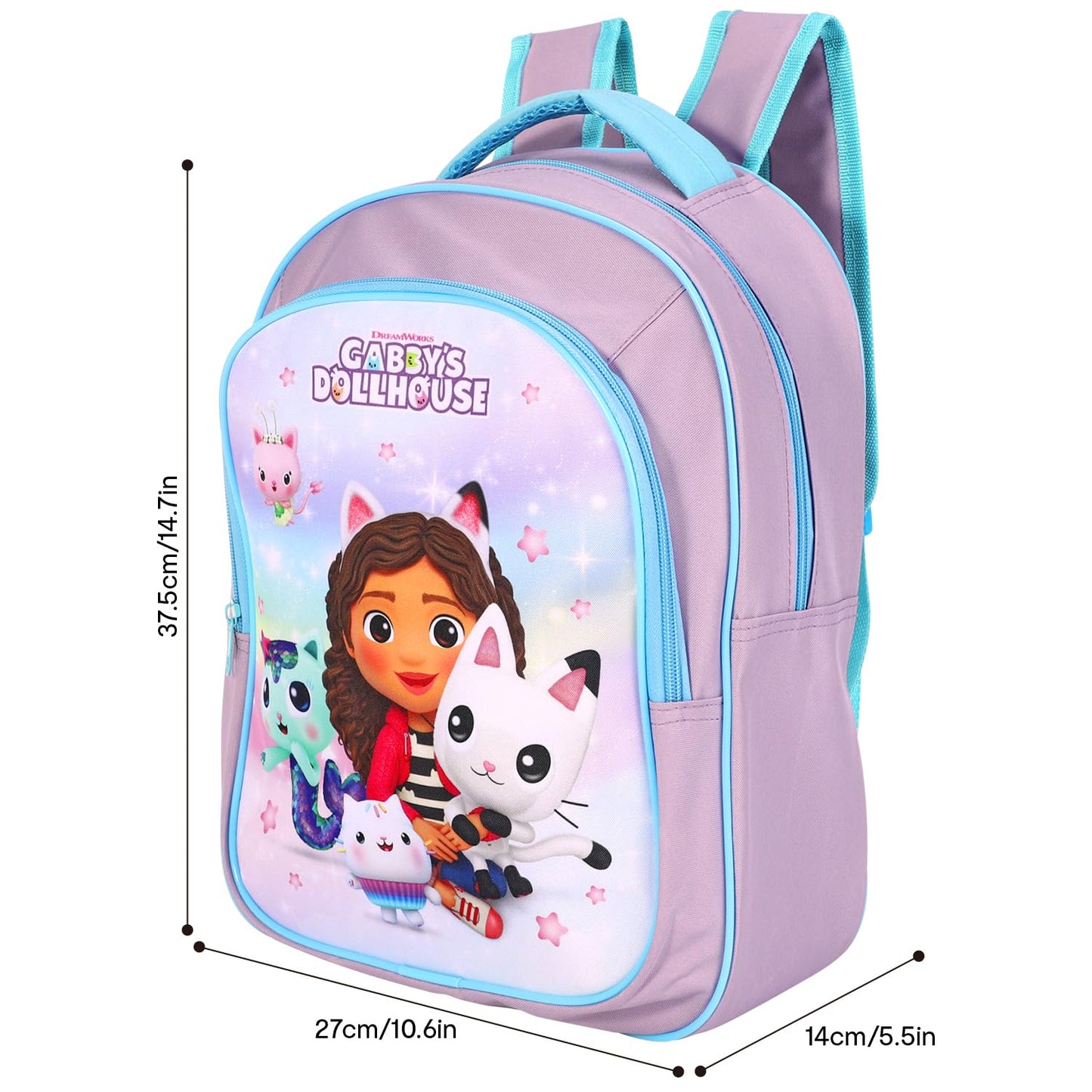 Kids Deluxe Backpack – 36 cm Lightweight School Bag for Boys & Girls – Durable, Water-Resistant, with Spacious Compartments (Av)