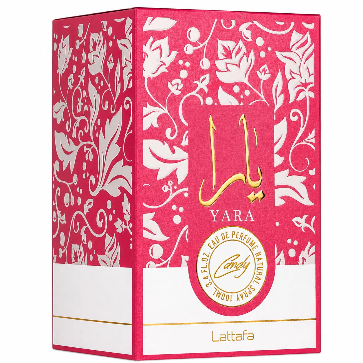 Lattafa Yara Eau de Parfum 100ml | Long Lasting Floral Fruity Perfume for Women | Elegant Everyday & Evening Fragrance