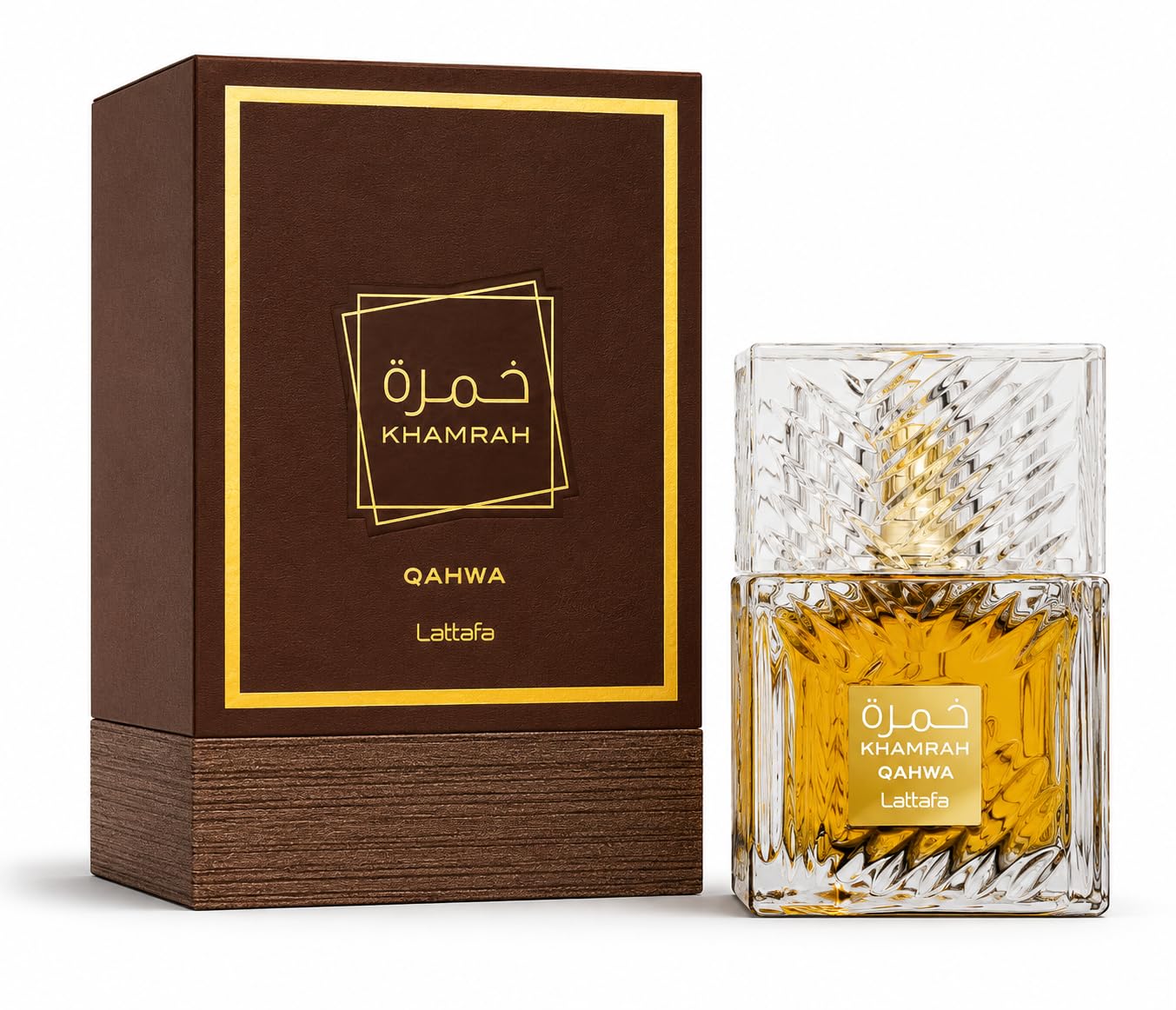 Lattafa Khamrah Eau de Parfum 100ml – Luxurious Long-Lasting Fragrance with Warm Spicy & Sweet Notes | Premium Unisex Perfume | Elegant Gift-Ready Bottle (Khamrah)