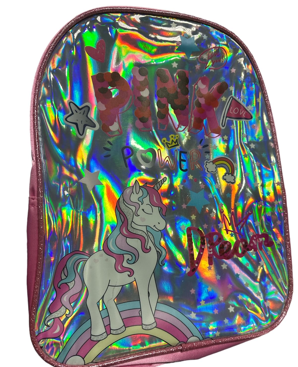 Children Cartoon Official Character Backpack For School - Lightweight Rucksack Travel Backpack Kids - 3D Disney Princess (Princess Vibes) Back Pack