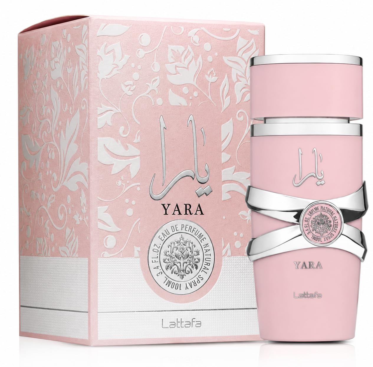 Lattafa Yara Eau de Parfum 100ml | Long Lasting Floral Fruity Perfume for Women | Elegant Everyday & Evening Fragrance