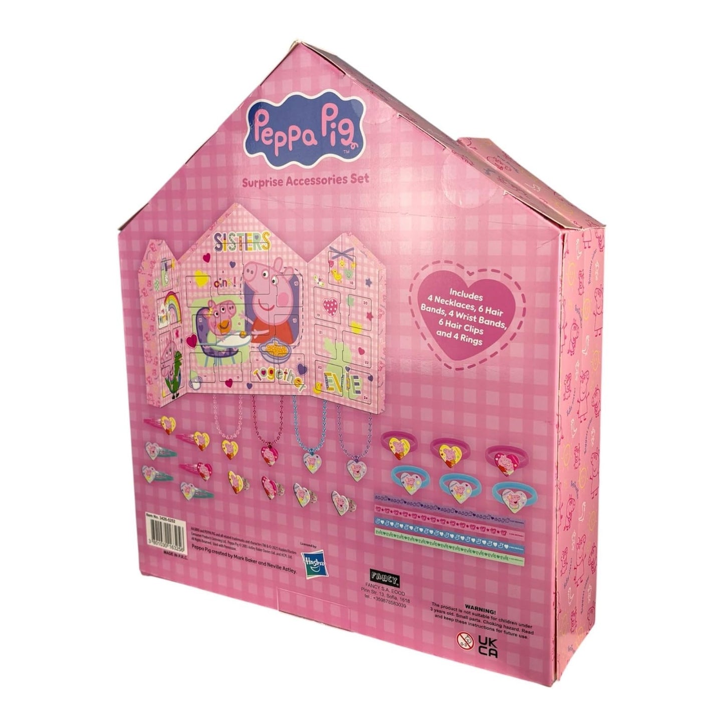 TDL Disney Princess Advent Calendar 2025, 24 Surprise Accessories, Kids Gift (Princess)