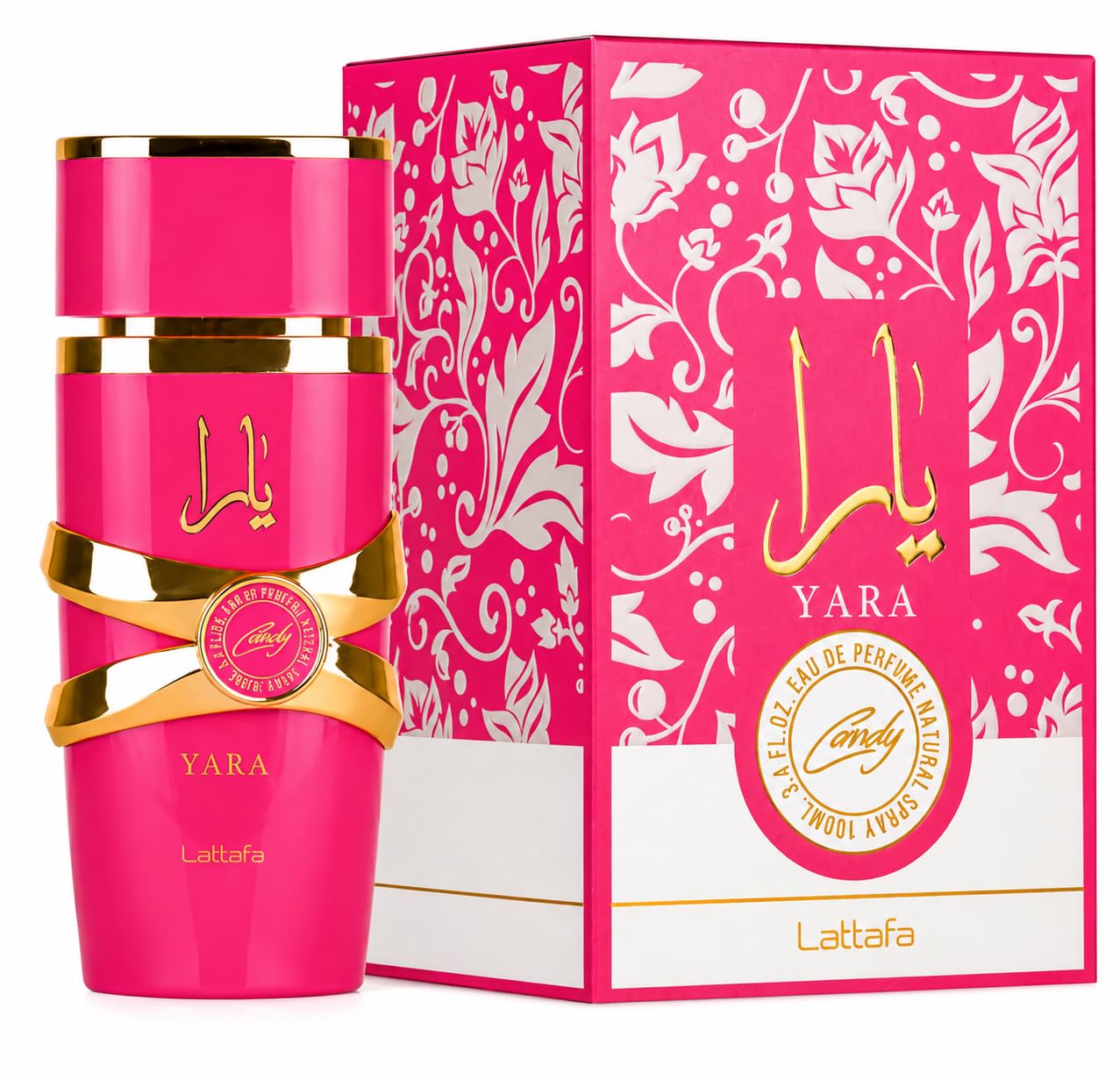 Lattafa Yara Eau de Parfum 100ml | Long Lasting Floral Fruity Perfume for Women | Elegant Everyday & Evening Fragrance