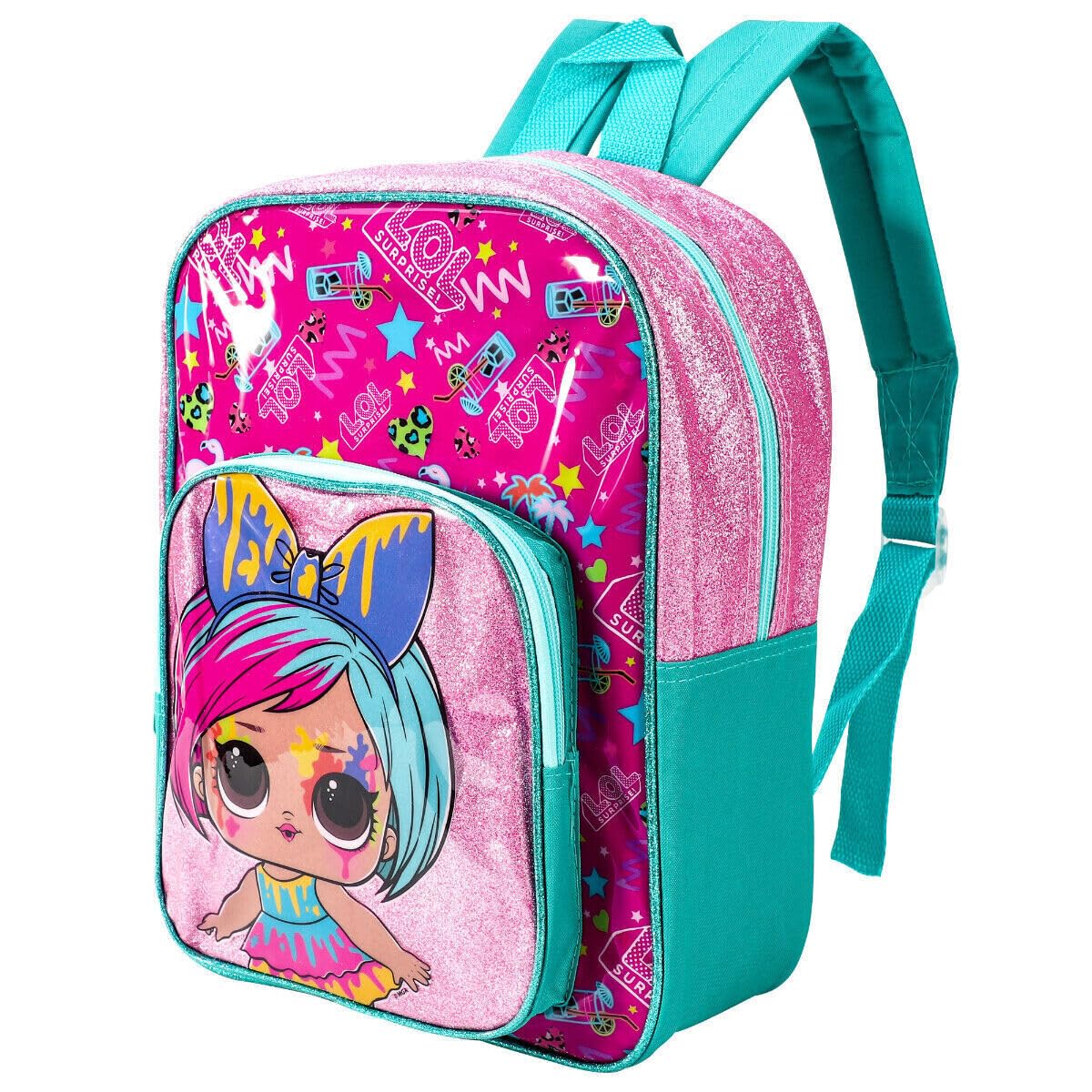 Children Cartoon Official Character Backpack For School - Lightweight Rucksack Travel Backpack Kids - 3D Disney Princess (Princess Vibes) Back Pack