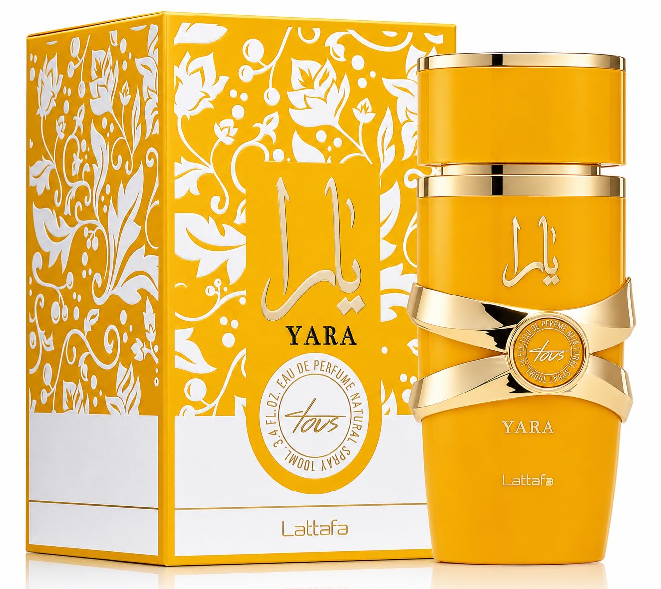 Lattafa Yara Eau de Parfum 100ml | Long Lasting Floral Fruity Perfume for Women | Elegant Everyday & Evening Fragrance