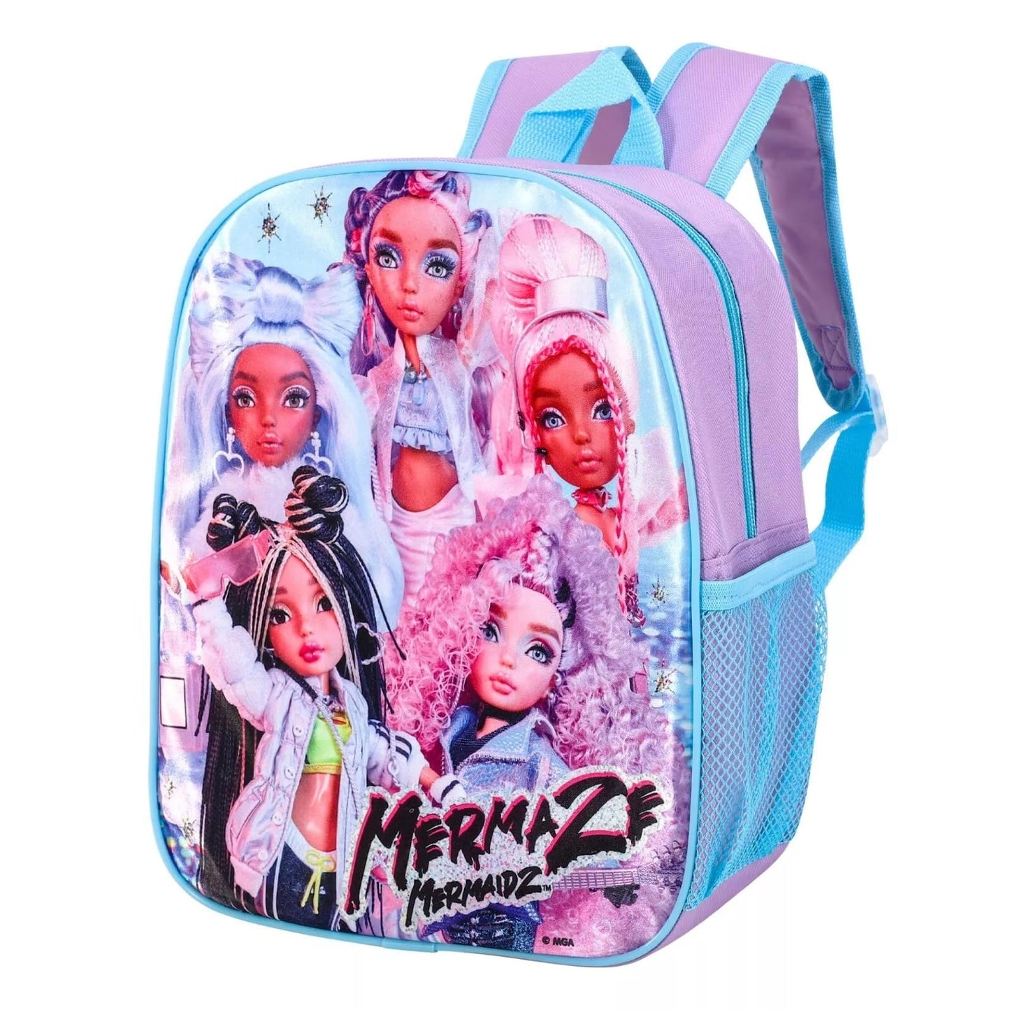 Children Cartoon Official Character Backpack For School - Lightweight Rucksack Travel Backpack Kids - 3D Disney Princess (Princess Vibes) Back Pack