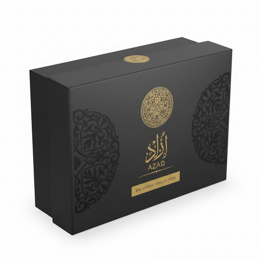 Azad Black Men's 3-Piece Perfume Gift Set by Fragrance Couture