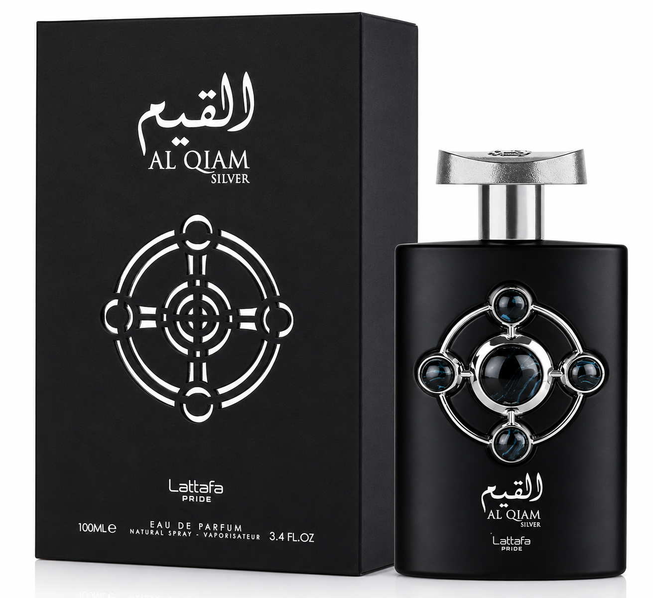 Lattafa Al Qaim Silver Eau De Parfum 100ml – Luxury Long Lasting Fragrance for Men & Women