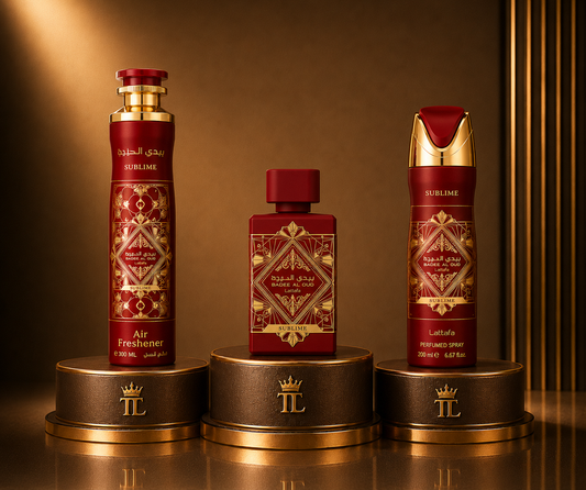 Lattafa Badee Al Oud Sublime 3 Piece Luxury Gift Set