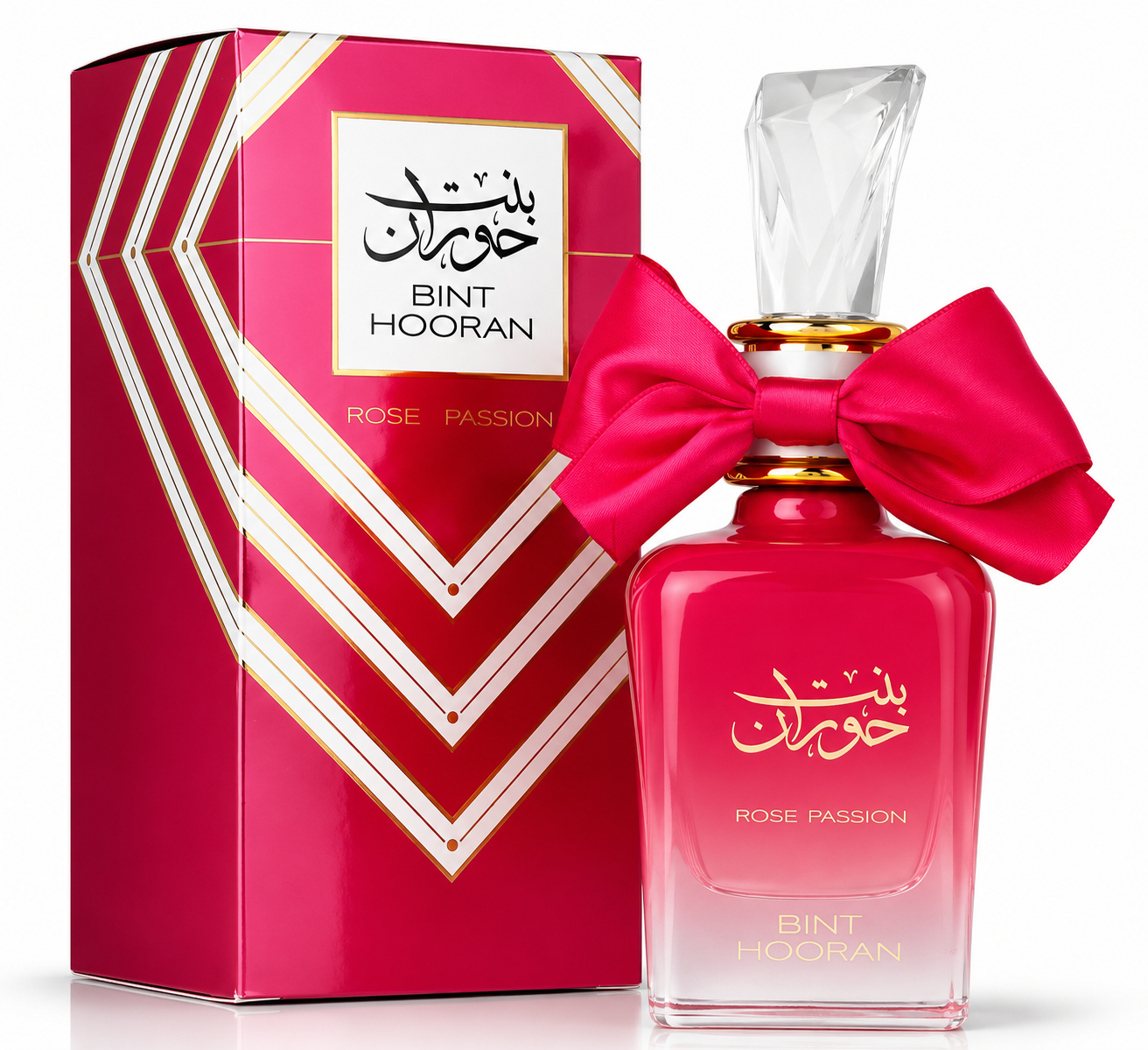 Ard Al Zafaraan Bint Hooran Rose Eau De Parfum 100ml – Luxury Long Lasting Fragrance for Women