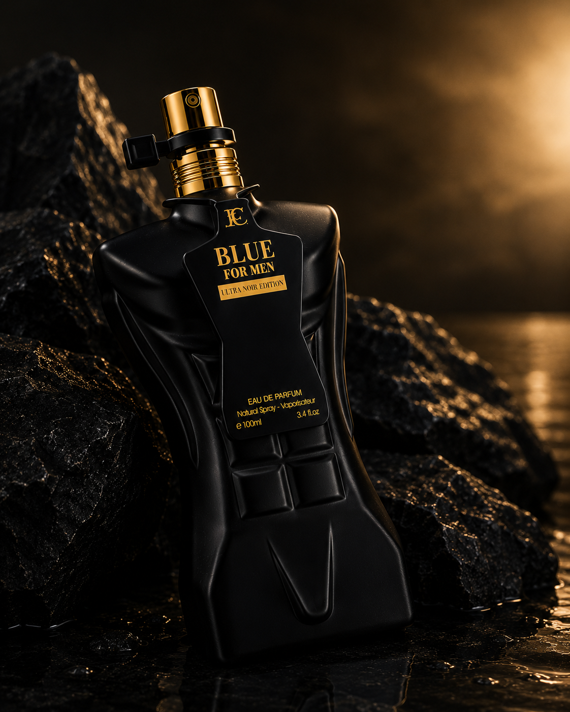 Blue For Men Ultra Noir Eau De Parfum 100ml By Fragrance Couture