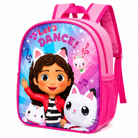 Gabby's Dollhouse Backpack Rucksack Girls School Backpack Travel Bag 30cm