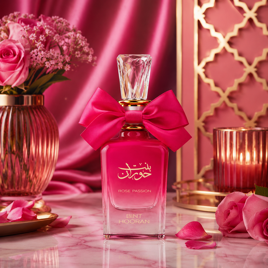 Ard Al Zafaraan Bint Hooran Rose Eau De Parfum 100ml – Luxury Long Lasting Fragrance for Women