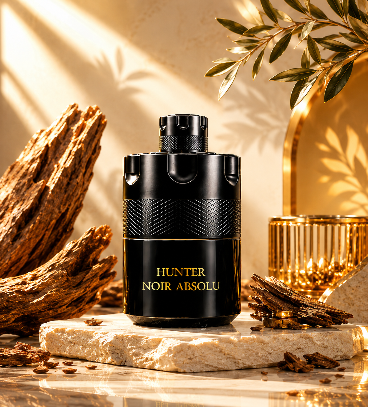 Hunter Noir Absolu Eau de Parfum for Men – Intense Long-Lasting Luxury Fragrance with Woody Amber Notes | Premium Designer Cologne by Fragrance Couture (100ml)