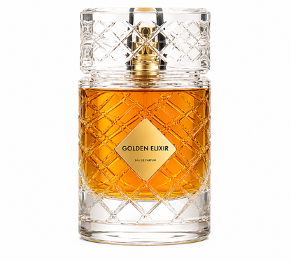 Riiffs Golden Elixir Luxury Arabic Perfume 100ml – Long Lasting Oud & Amber Fragrance for Women