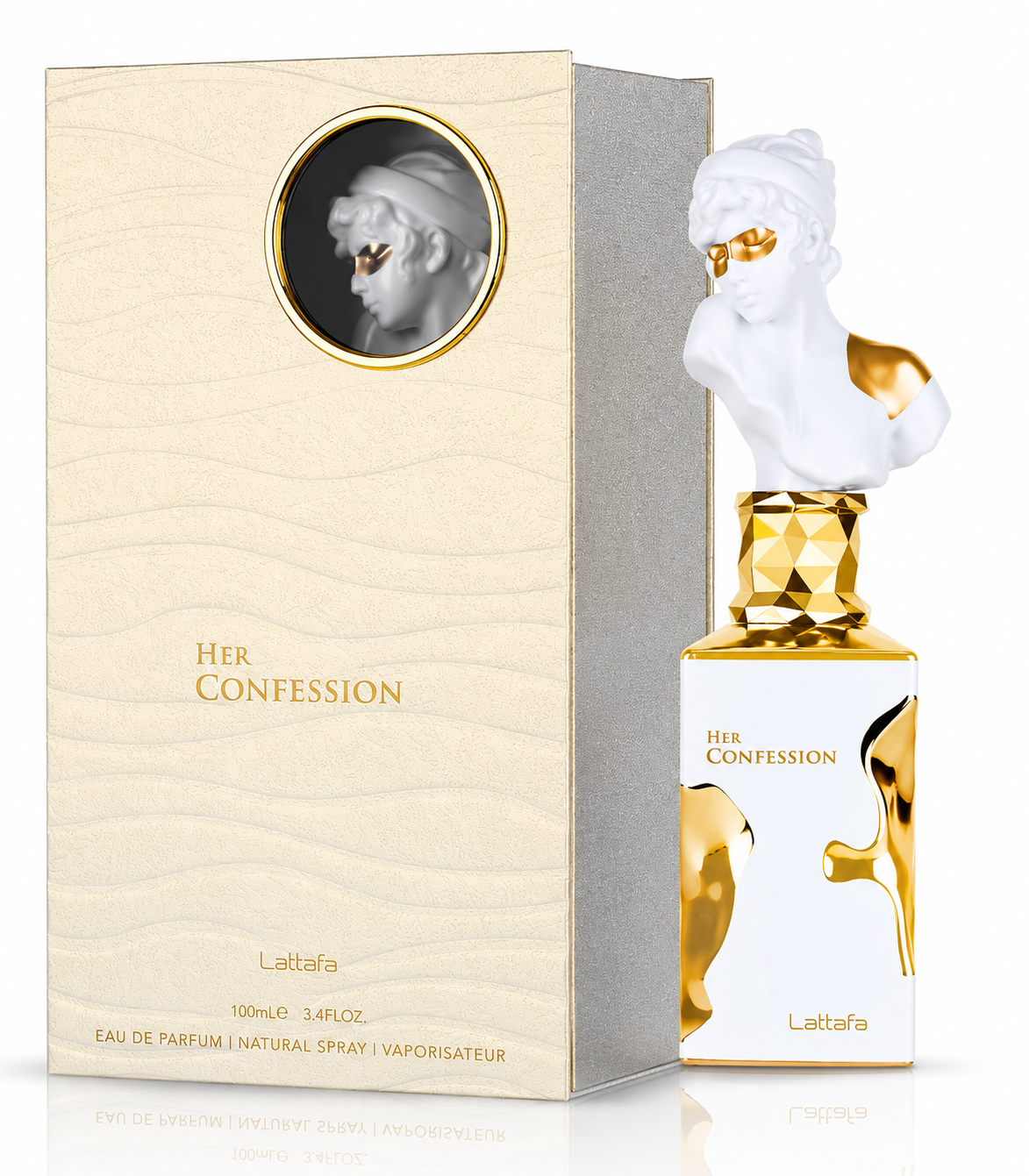 Lattafa Her Confession Eau De Parfum 100ml – Luxury Long Lasting Fragrance for Women