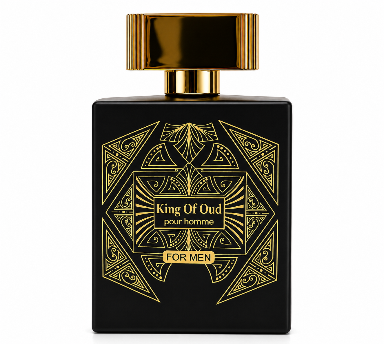 King of Oud Eau de Parfum 100ml – Luxury Arabic Oud Perfume for Men – Long Lasting Oriental Woody Fragrance