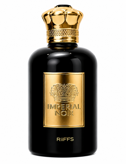 Riiffs Imperial Noir – Dark Luxury Unisex Eau de Parfum | Long-Lasting Warm Spicy & Woody Fragrance | Bold, Sensual Evening Scent for Men & Women