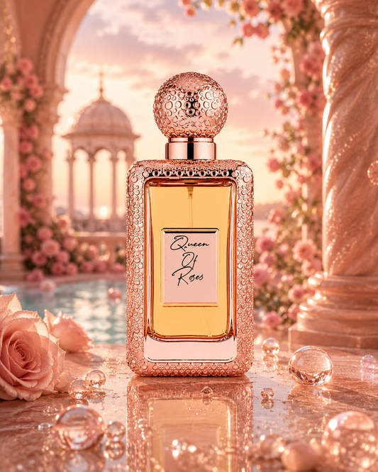 Lattafa Queen of Roses Eau De Parfum 100ml – Luxury Long Lasting Fragrance for Women