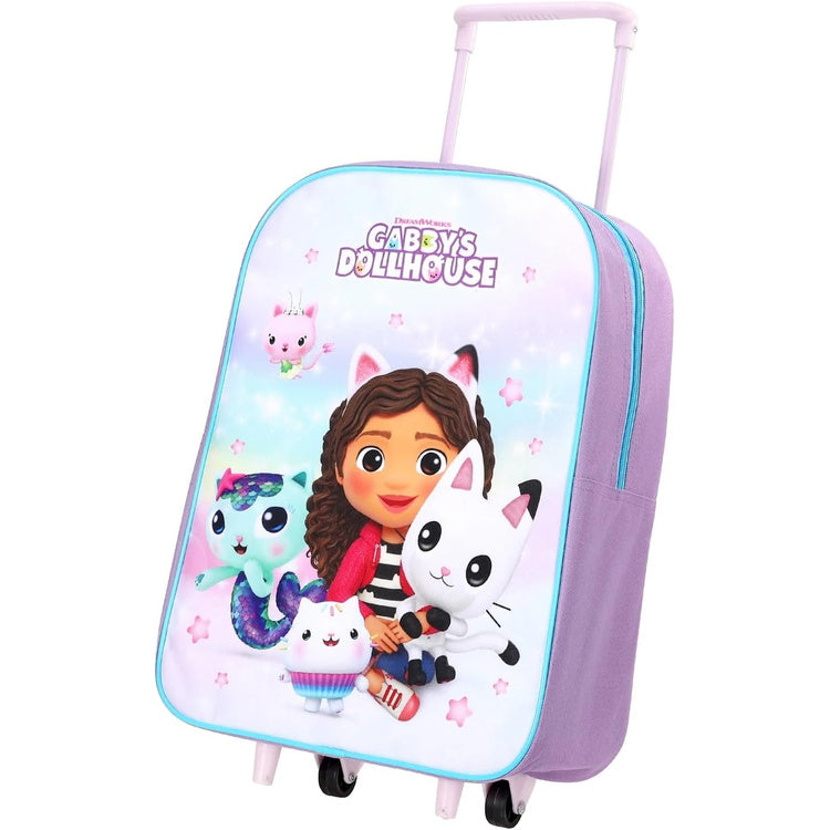 Standard Gabby's Dollhouse trolley backpack