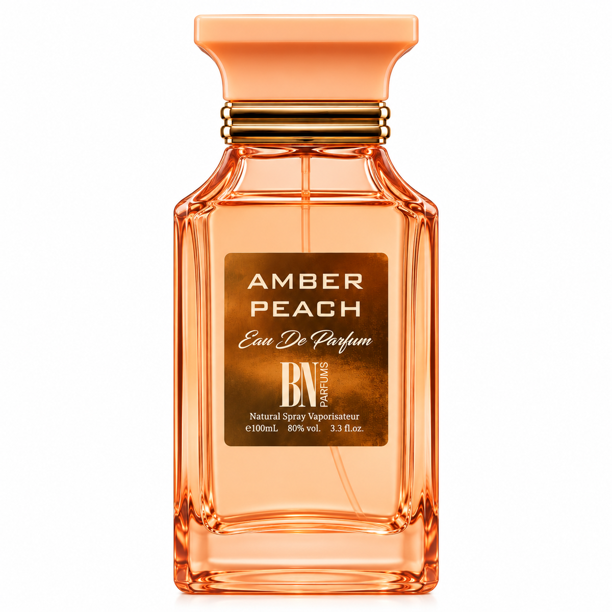 Amber Peach Eau de Parfum 100ml bottle